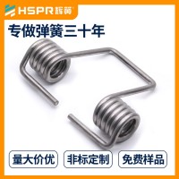 切割機扭轉(zhuǎn)彈簧五金不銹鋼扭簧輝簧彈簧來圖來樣定制