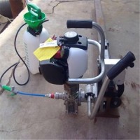 便攜式鐵軌開孔機(jī) 內(nèi)燃式鋼軌鉆孔機(jī)  多功能軌道鉆孔器
