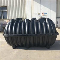 新農(nóng)村改廁 三格式化糞池 一體式塑料化糞池 pe塑料黑桶
